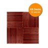 Kit Deck em Placa de Madeira Modular 50cmx50cm com 12 Placas Madersilva - 3