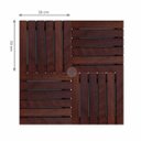 Ver imagem 5 de Kit Deck em Placa de Madeira Modular 30cmx30cm com 20 Placas Madersilva
