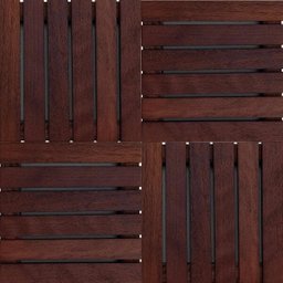 Kit Deck em Placa de Madeira Modular 30cmx30cm com 20 Placas Madersilva - 2