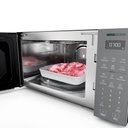 Ver mais imagens de Micro-ondas Brastemp com Tecnologia Air Fryer Inox 29 Litros - Bmc29ar