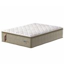 Ver imagem 1 de Colchão Casal Molas Guarda Costas Max Pillow Top 138x188x40cm Bege-branco Probel Bege-bco