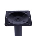 Ver imagem 3 de Mesa de Jantar Redonda 60 Cm Tampo Evora em Mdp Base Zeta