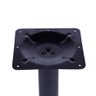 Mesa de Jantar Redonda 60 cm Tampo Evora em MDP Base Zeta - 3