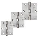 Ver imagem 2 de Kit 03 Dobradiça Única Aço Inox com Rolamento