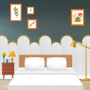 Ver imagem 2 de Ripa Módulo Nuvem 8 Placas Painel Parede Quarto Mdf 3mm:nuvem