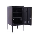 Ver imagem 3 de Armário de Aço Decorativo Multiuso C/ Chave Preto