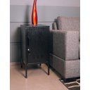 Ver imagem 1 de Armário de Aço Decorativo Multiuso C/ Chave Preto