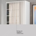 Ver imagem 7 de Armário Multiuso Sapateira 2 Portas com Espelho e 1 Gaveta Austin - Branco