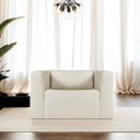 Ver imagem 4 de Poltrona Decorativa Sala de Estar Recepção Billy Bouclé