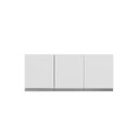 Ver imagem 1 de Armário Aéreo Branco P/ Cozinha Andreia 120cm C/ 3 Portas - Ajl Móveis