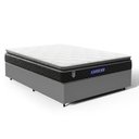 Ver imagem 1 de Cama Box com Colchão Gazin de Espuma D28 Pillow Top Ortoblack Casal 138cm