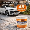 Ver imagem 1 de Cola Pedra Líquido Branco 10l Alta Fixação e Proteção para Jardins