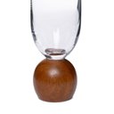 Ver imagem 3 de Jogo 2 Taças para Espumante de Cristal e Madeira Acácia 210ml 23106 Mart