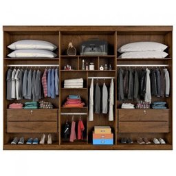 Guarda-Roupa Casal 6 Portas Monte Carlo Made Marcs - 2 Guarda-Roupa Casal 6 Portas Monte Carlo Made Marcs - 2