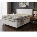 Ver imagem 3 de Cama Box Baú com Colchão de Molas Ensacadas Double Face Pillow Euro Alfa Probel Queen 158cm