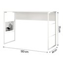 Ver imagem 3 de Mesa Para Café Aparador Buffet 120cm Fabrick Branco Caemmun