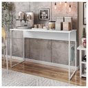 Ver imagem 1 de Mesa Para Café Aparador Buffet 120cm Fabrick Branco Caemmun