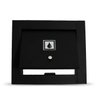 Kit Visor Água e Luz Para Muro - Preto Fosco - 3
