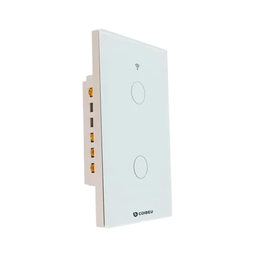 Interruptor Inteligente Tomada 2 Botões Wifi Smart Automação - 1