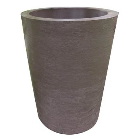 Vaso Planta 50x40 Redondo Cônico Polietileno - MARROM CHOCOLATE 020