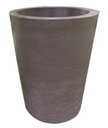 Ver imagem 1 de Vaso Planta 50x40 Redondo Cônico Polietileno - MARROM CHOCOLATE 020