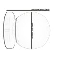 Ver imagem 2 de Arandela Interna Industrial Orby Retrô Vintage Branco