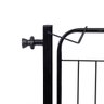 Portão Grade de Proteção para Pet e Bebê Com Trava Segurança Portas de 70 cm á 80 cm - Preto - 6