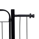 Ver imagem 7 de Portão Grade de Proteção para Pet e Bebê Com Trava Segurança Portas de 70 cm á 80 cm - Preto