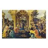 The Adoration of The Kings de Sandro Botticelli - Tela Única - 150 x 100 cm - Preta - 2