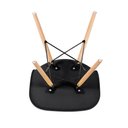 Ver mais imagens de Kit - Mesa Retangular Eames 80 X 120 Cm Preto + 6 Cadeiras Dsw Preto Mesa Preto com Cadeiras Preto