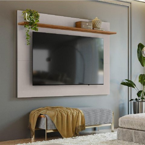 Painel Para Tv Até 70 Polegadas 1,80M Nt1305 Freijó / Off White Notável Freijó Trend / Off