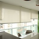 Ver imagem 3 de Cortina Persiana Tela Solar 1% Largura 1,60 X 1,20 Altura para Proteger e Dar Mais Privacidade