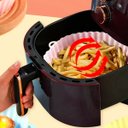 Ver imagem 7 de Kit 4 Formas Silicone Reutilizável Antiaderente Air Fryer