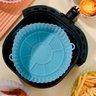 Kit 4 Formas Silicone Reutilizável Antiaderente Air Fryer - 1
