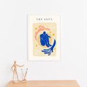 Ver imagem 2 de Quadro Arte Matisse - The Soul 45x34cm:moldura Branca