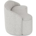Ver imagem 4 de Sofá 3 Lugares Curvo Living Lótus D02 Bouclê Creme 180cm B-54