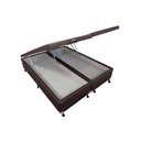 Ver imagem 1 de Cama Box Baú Universal King Courano Brown New (193x203x35) - Castor