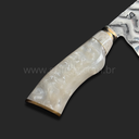 Ver imagem 5 de Faca Picanheira Blacksmith Carbono 3mm Osso Full Tang:10'' (25cm)