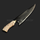 Ver imagem 6 de Faca Picanheira Blacksmith Carbono 3mm Osso Full Tang:10'' (25cm)