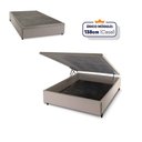 Ver imagem 4 de Conjunto Box Baú Casal Hellen Espuma Premium D33 Pillow Top 138x188x60cm