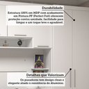 Ver imagem 5 de Quarto de Solteiro com Guarda Roupas e Mesa de Cabeceira Alpes Luciane Móveis