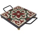 Ver imagem 1 de Descanso de Panela Apoio de Mesa Ladrilho Hidráulico P- Travessa Ladrilho A3