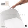 Vaso Sanitário Monobloco Caixa Acoplada Privada Aquarela Pingoo.casa - Branco - 6