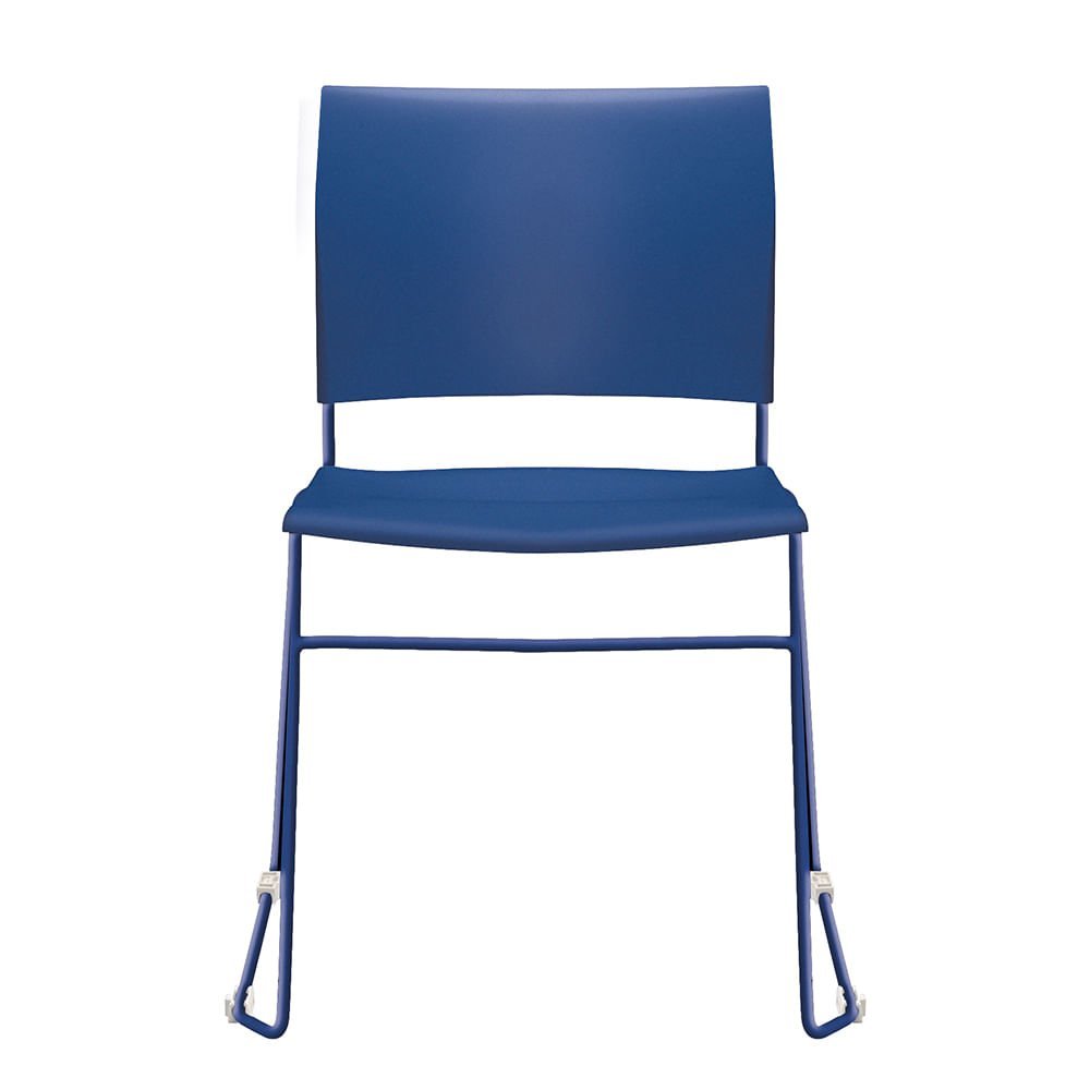 Cadeira Marelli Yog Fixa Azul 1901 - 4