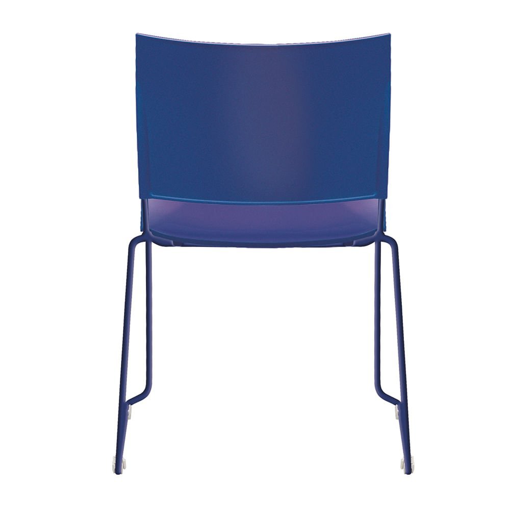 Cadeira Marelli Yog Fixa Azul 1901 - 2