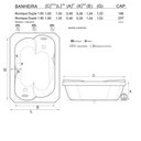 Ver imagem 2 de Banheira Dupla Munique Completa com Hidro