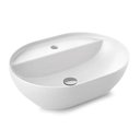 Ver imagem 1 de Cuba de Apoio Oval para Banheiro Slim 51x39x14cm Branco - Docol