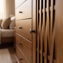 Ver imagem 3 de Conjunto 2 Mesa de Cabeceira Lux + 1 Cômoda 1 Porta 5 Gavetas Lux Ipê
