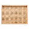 Bandeja Retangular de Mdf com Fundo Treliça 41,5cm X 31,5cm - 4