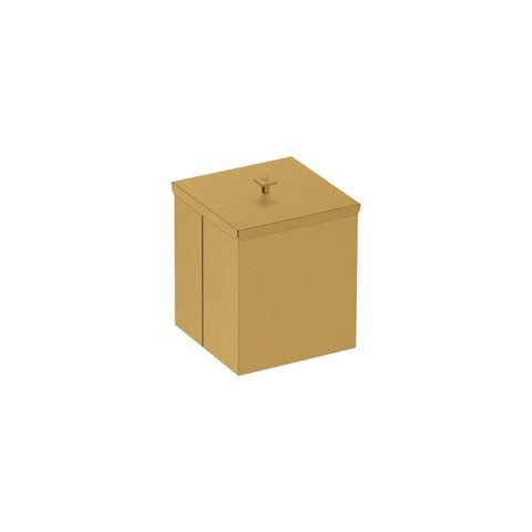 Lixeira Aço Inox Luz 4,5 Litros Gold Matte Tramontina